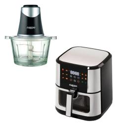 FREIDORA DE AIRE NAPPO DIGITAL 10L CON APP TUYA NEF-234 NEGRA